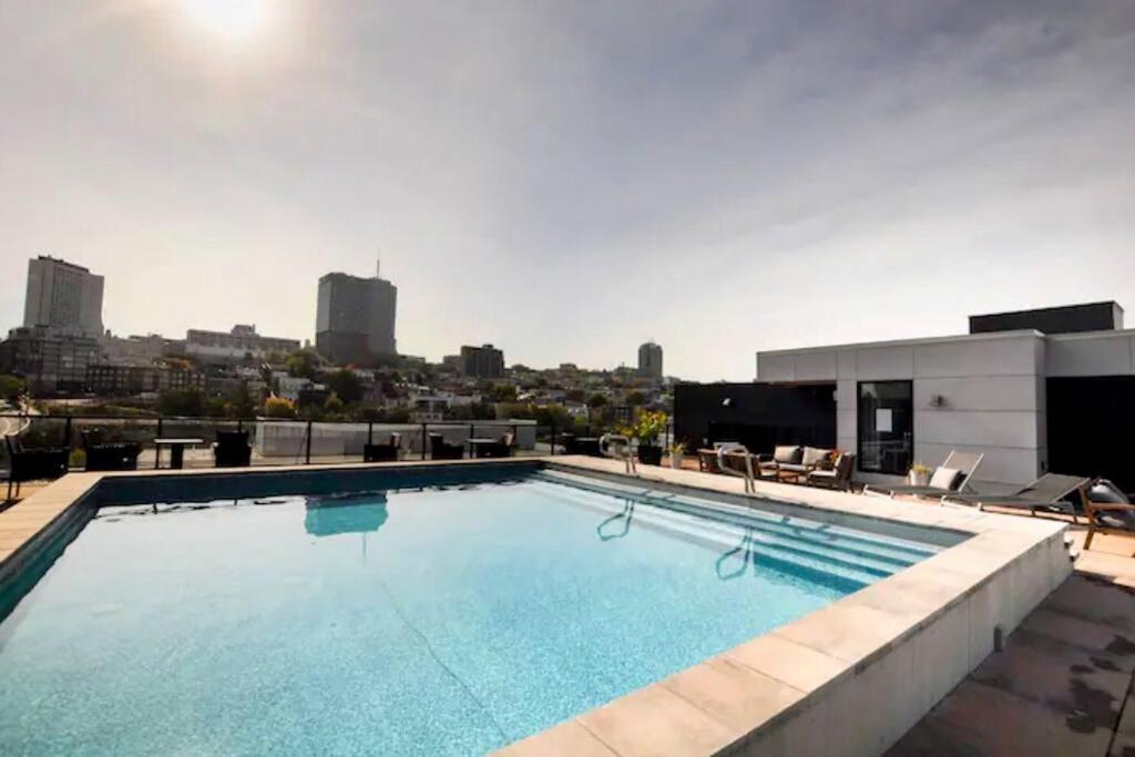 Condo - 305 Piscine Bbq Wifi Quebeque Exterior foto